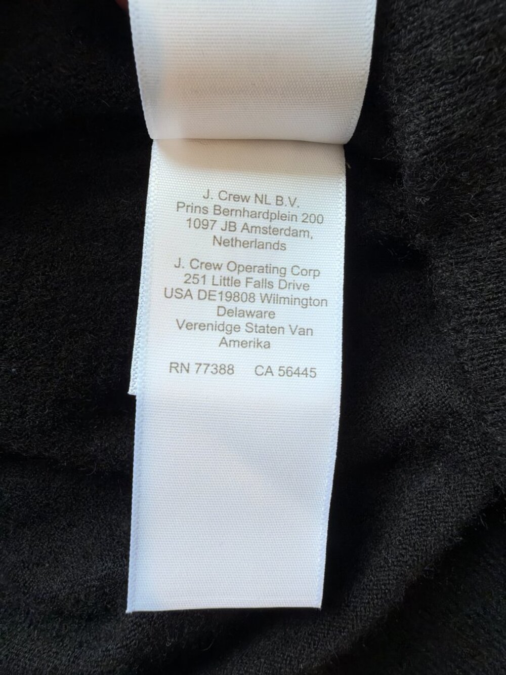J Crew Featherweight 100% Cashmere Cardigan Black S - Picture 9 of 12